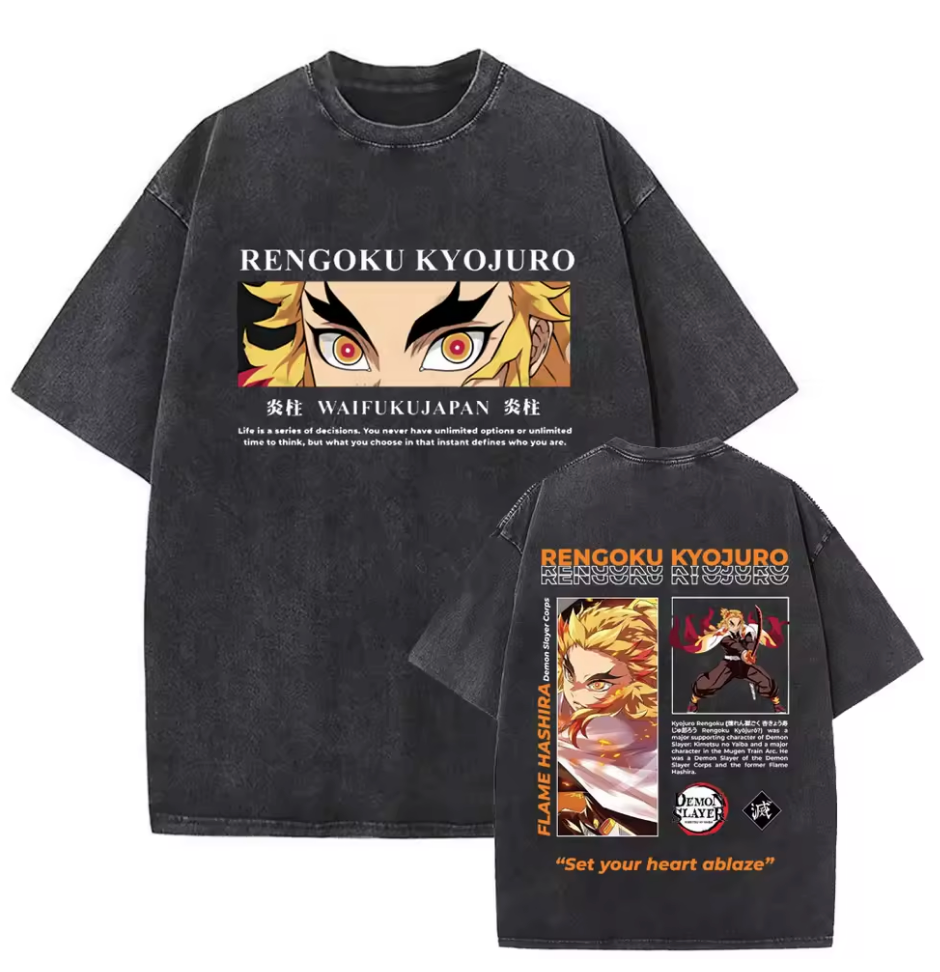 Rengoku - Oversized T-Shirt Variant 1