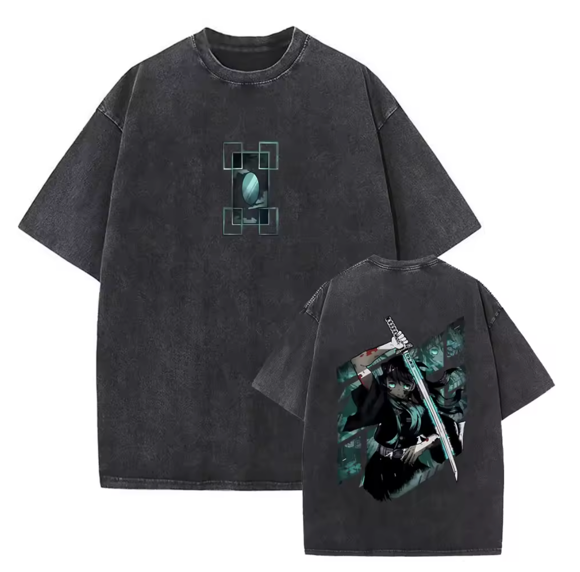 Moonlit Mistblade — Oversized T-Shirt