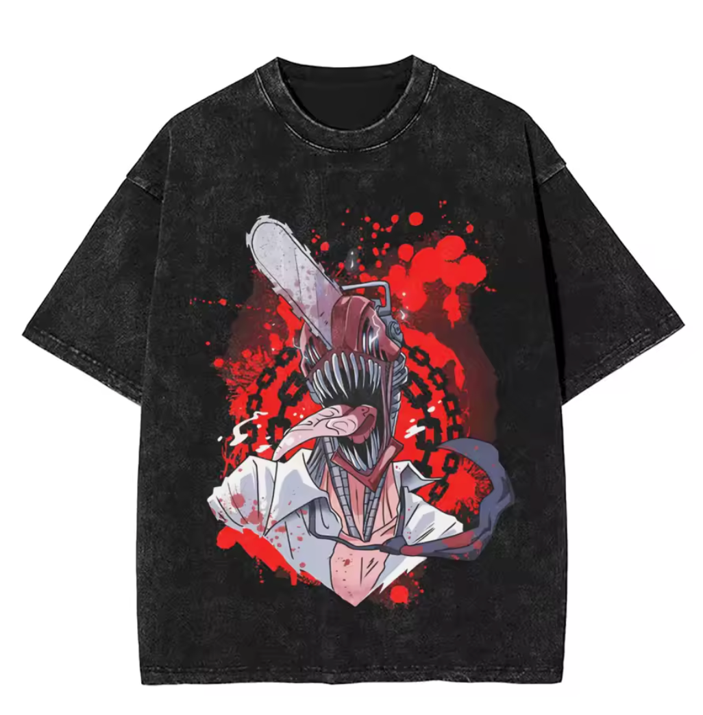 Chainsaw Frenzy – Oversized T-Shirt