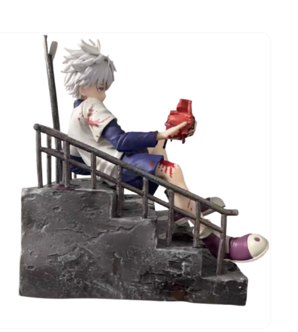 Killua Zoldyck: Battle-Worn Edition – Collectible Figure