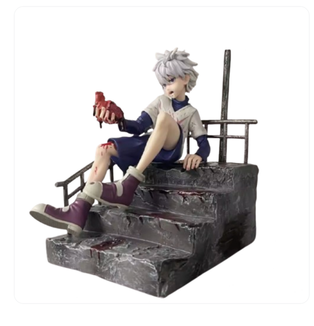 Killua Zoldyck: Battle-Worn Edition – Collectible Figure